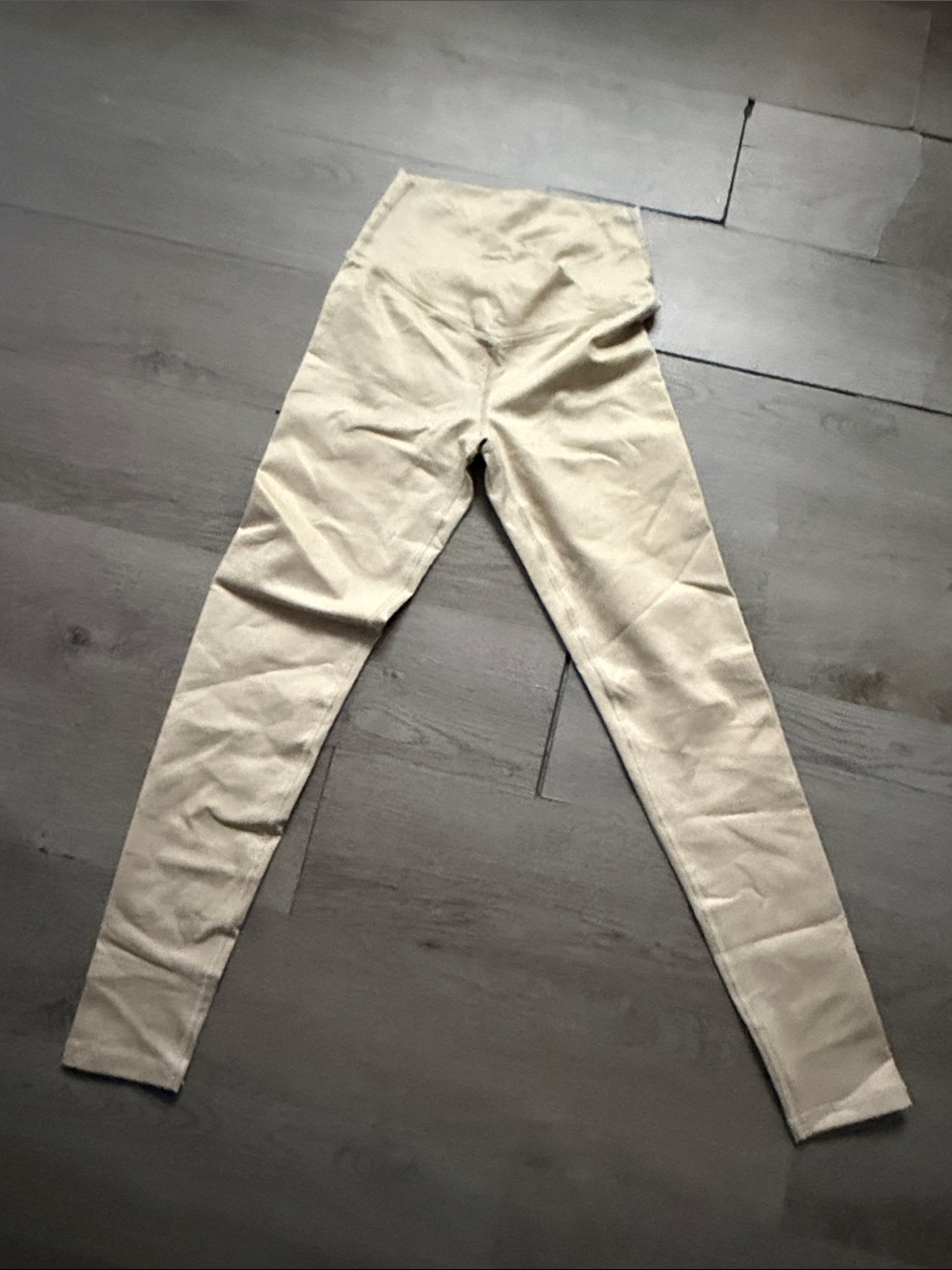aerie High-Waist Leggings in Light Beige